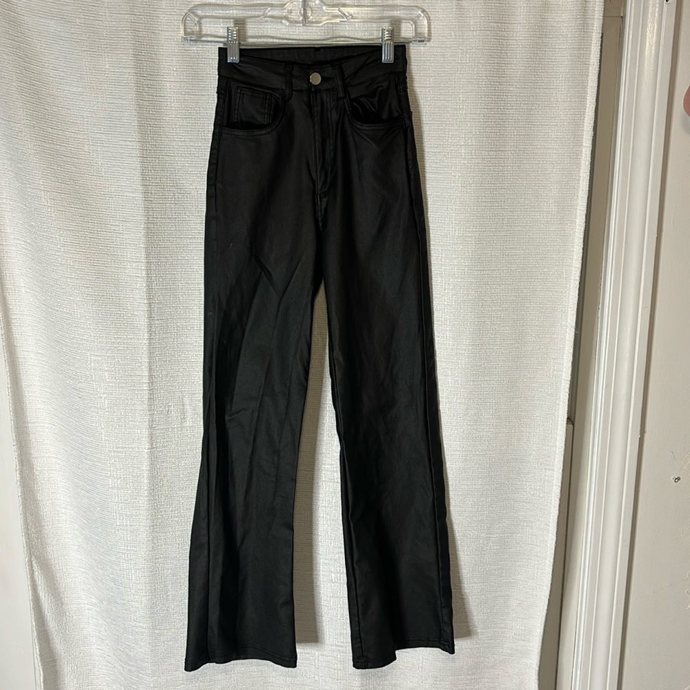 Black Leather Pants